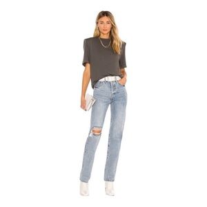 NWOT Pistola Cassie Super High Rise Straight Jeans